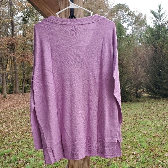 Soft Light Lavender Sweater 2XL+ NWT - Picture 4 of 8